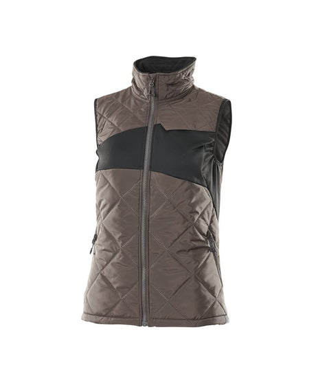 Thermobodywarmer Dames 18075 - 1809 - donkerantraciet/zwart