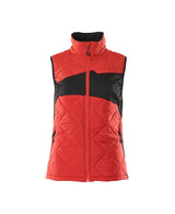 Thermobodywarmer Dames 18075 - 20209 - signaalrood/zwart
