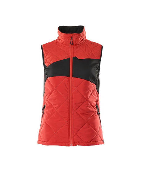 Thermobodywarmer Dames 18075 - 20209 - signaalrood/zwart
