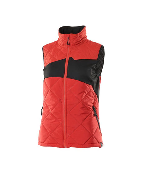 Thermobodywarmer Dames 18075 - 20209 - signaalrood/zwart