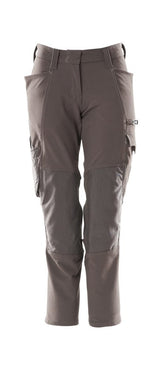 Broek met kniezakken Dames 18078 - 18 - donkerantraciet