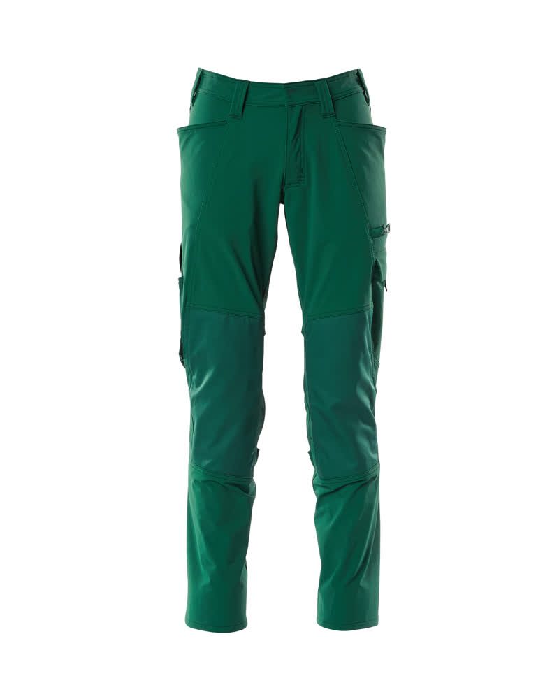 Broek met kniezakken 18079 - 03 - groen