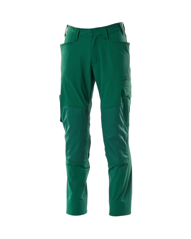 Broek met kniezakken 18079 - 03 - groen
