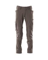 Broek met kniezakken 18079 - 18 - donkerantraciet