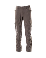 Broek met kniezakken 18079 - 18 - donkerantraciet