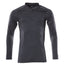 Poloshirt lange mouwen 18081 - 010 - donkermarine-gemêleerd