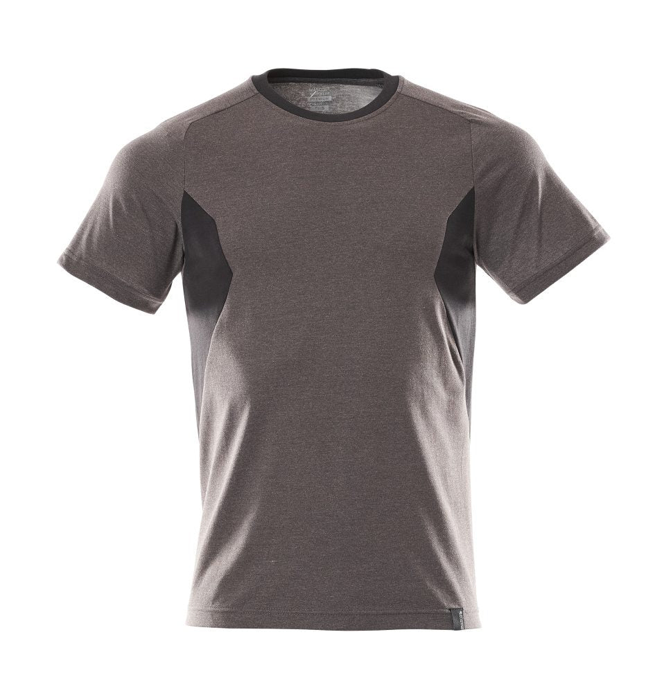 T-shirt 18082 - 1809 - donkerantraciet/zwart