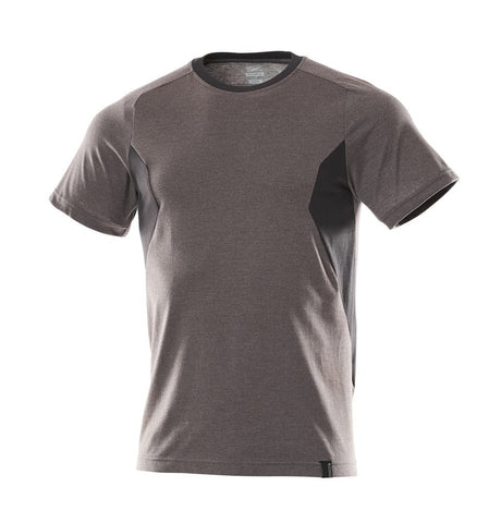 T-shirt 18082 - 1809 - donkerantraciet/zwart