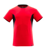 T-shirt 18082 - 20209 - signaalrood/zwart