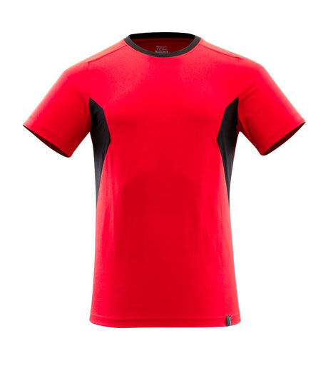 T-shirt 18082 - 20209 - signaalrood/zwart
