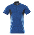 Poloshirt 18083 - 91010 - helder blauw/donkermarine