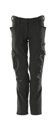 Broek met kniezakken Dames 18088 - 09 - zwart