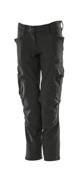 Broek met kniezakken Dames 18088 - 09 - zwart