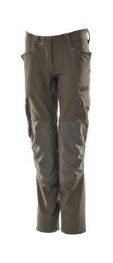 Broek met kniezakken Dames 18088 - 18 - donkerantraciet