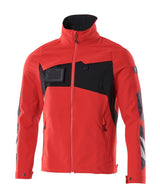 Shell jas 18101 - 20209 - signaalrood/zwart