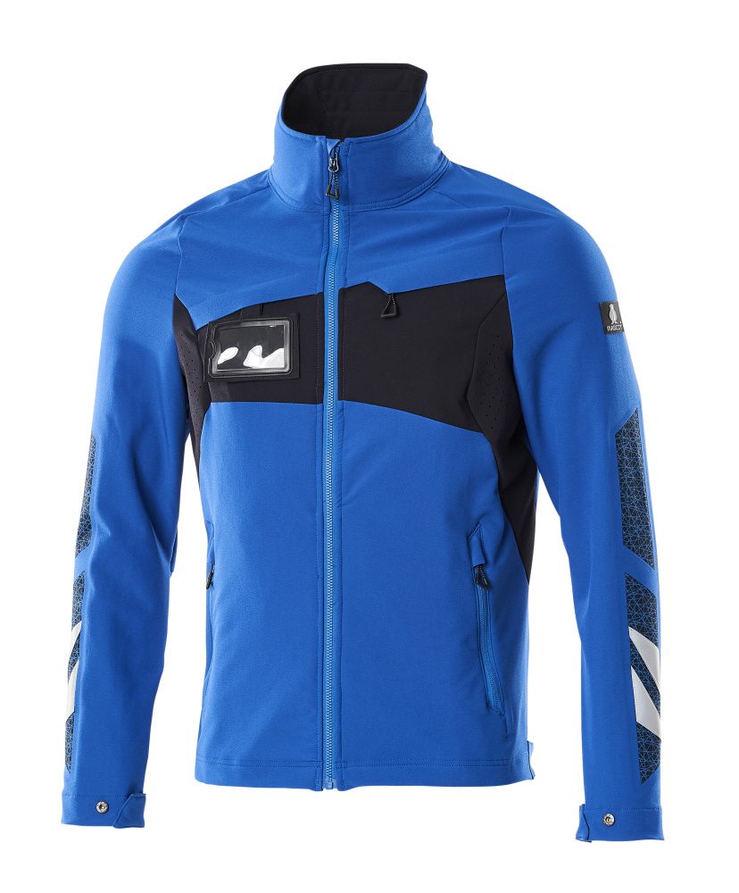 Shell jas 18101 - 91010 - helder blauw/donkermarine