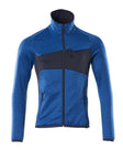 Fleecetrui 18103 - 91010 - helder blauw/donkermarine