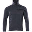 Gebreide trui met rits 18105 - 010 - donkermarine