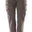 Broek met dijbeenzakken Dames 18178 - 18 - donkerantraciet
