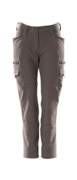 Broek met dijbeenzakken Dames 18178 - 18 - donkerantraciet