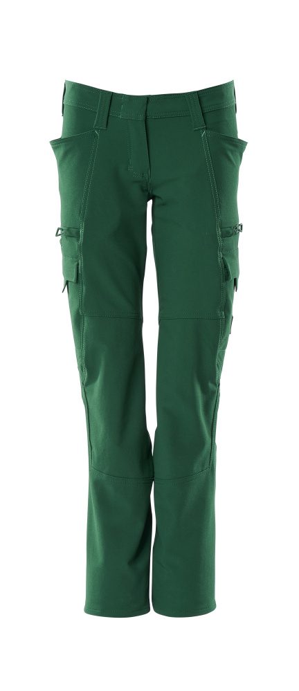 Broek met dijbeenzakken Dames 18188 - 03 - groen