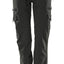 Broek met dijbeenzakken Dames 18188 - 09 - zwart