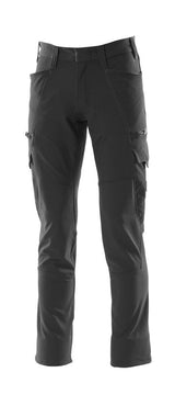Broek met dijbeenzakken 18279 - 09 - zwart