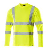 T-shirt lange mouwen 18281 - 17 - hi-vis geel