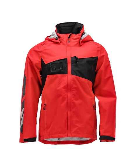 Shell jas 18301 - 20209 - signaalrood/zwart