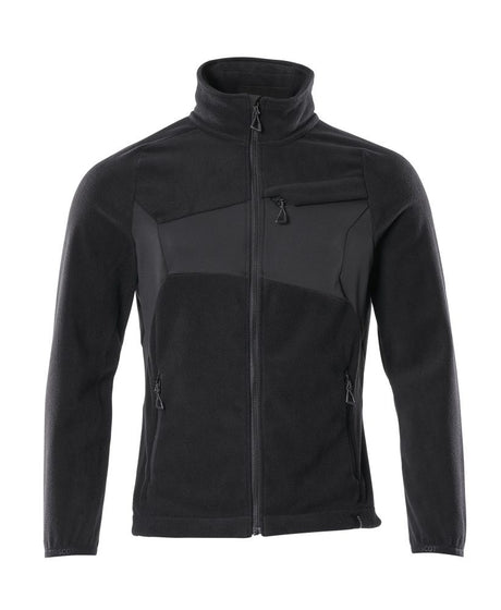 Fleecejack 18303 - 09 - zwart
