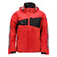 Winterjas 18335 - 20209 - signaalrood/zwart