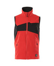 Bodywarmer 18365 - 20209 - signaalrood/zwart