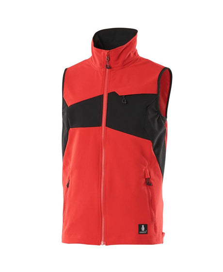 Bodywarmer 18365 - 20209 - signaalrood/zwart