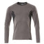T-shirt lange mouwen 18381 - 1809 - donkerantraciet/zwart