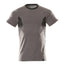 T-shirt 18382 - 1809 - donkerantraciet/zwart
