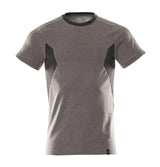 T-shirt 18382 - 1809 - donkerantraciet/zwart