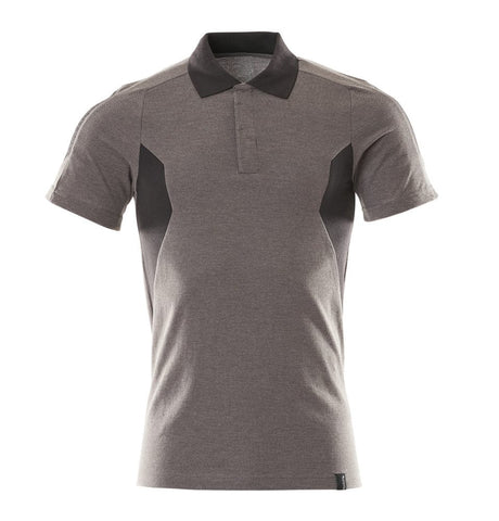 Poloshirt 18383 - 1809 - donkerantraciet/zwart