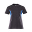 T-shirt Dames 18392 - 01091 - donkermarine/helder blauw