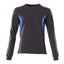 Sweatshirt Accelerate Dames 18394 - 01091 - donkermarine/helder blauw