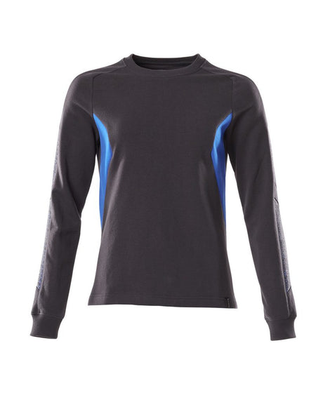 Sweatshirt Accelerate Dames 18394 - 01091 - donkermarine/helder blauw