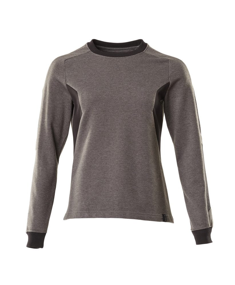 Sweatshirt Accelerate Dames 18394 - 1809 - donkerantraciet/zwart