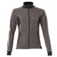 Sweatshirt met rits Dames 18494 - 1809 - donkerantraciet/zwart