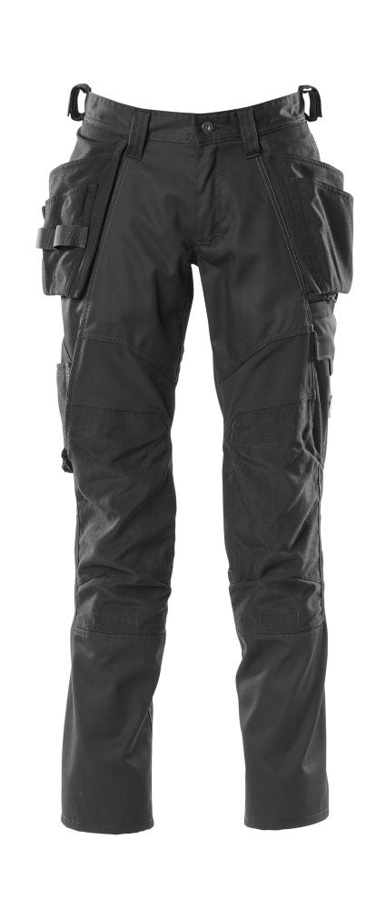 Broek met spijkerzakken 18531 - 09 - zwart