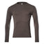 T-shirt lange mouwen 18581 - 18 - donkerantraciet