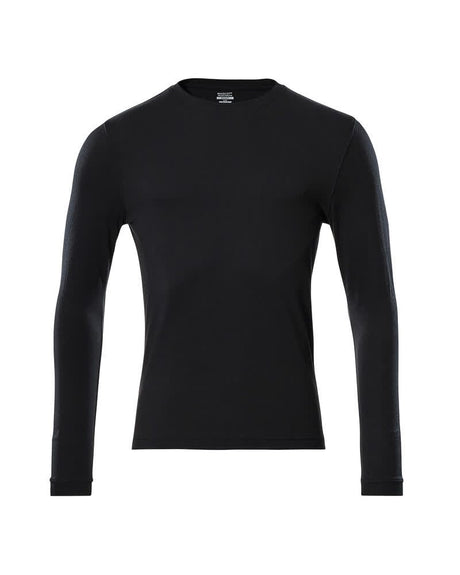 T-shirt lange mouwen 18581 - 90 - diepzwart