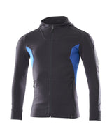 Capuchontrui 18584 - 01091 - donkermarine/helder blauw