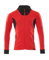 Capuchontrui 18584 - 20209 - signaalrood/zwart