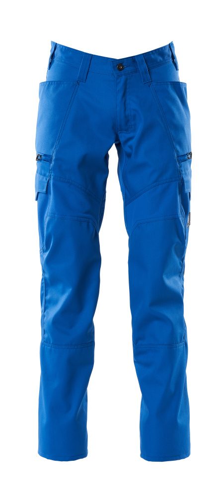 Broek met dijbeenzakken 18679 - 91 - helder blauw