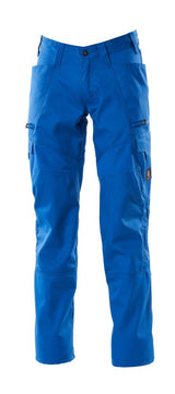 Broek met dijbeenzakken 18679 - 91 - helder blauw