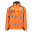 Shell jas 19001 - 1418 - hi-vis oranje/donkerantraciet